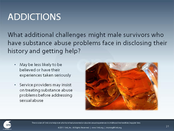 Working With Male Survivors